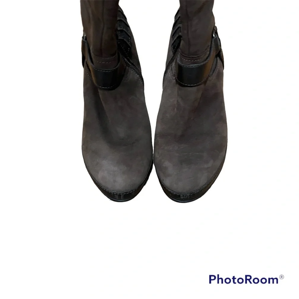 Clarks Active Air Knee High Boots Brown Size 7.5